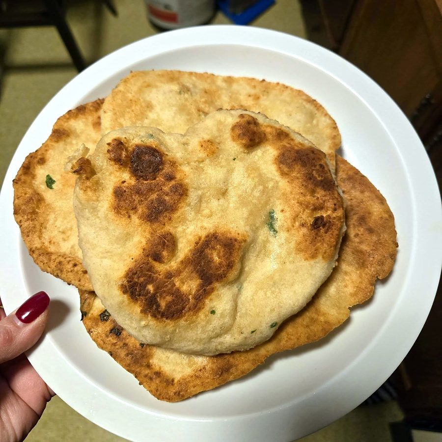 Savory flatbread by Joyeful Treats
